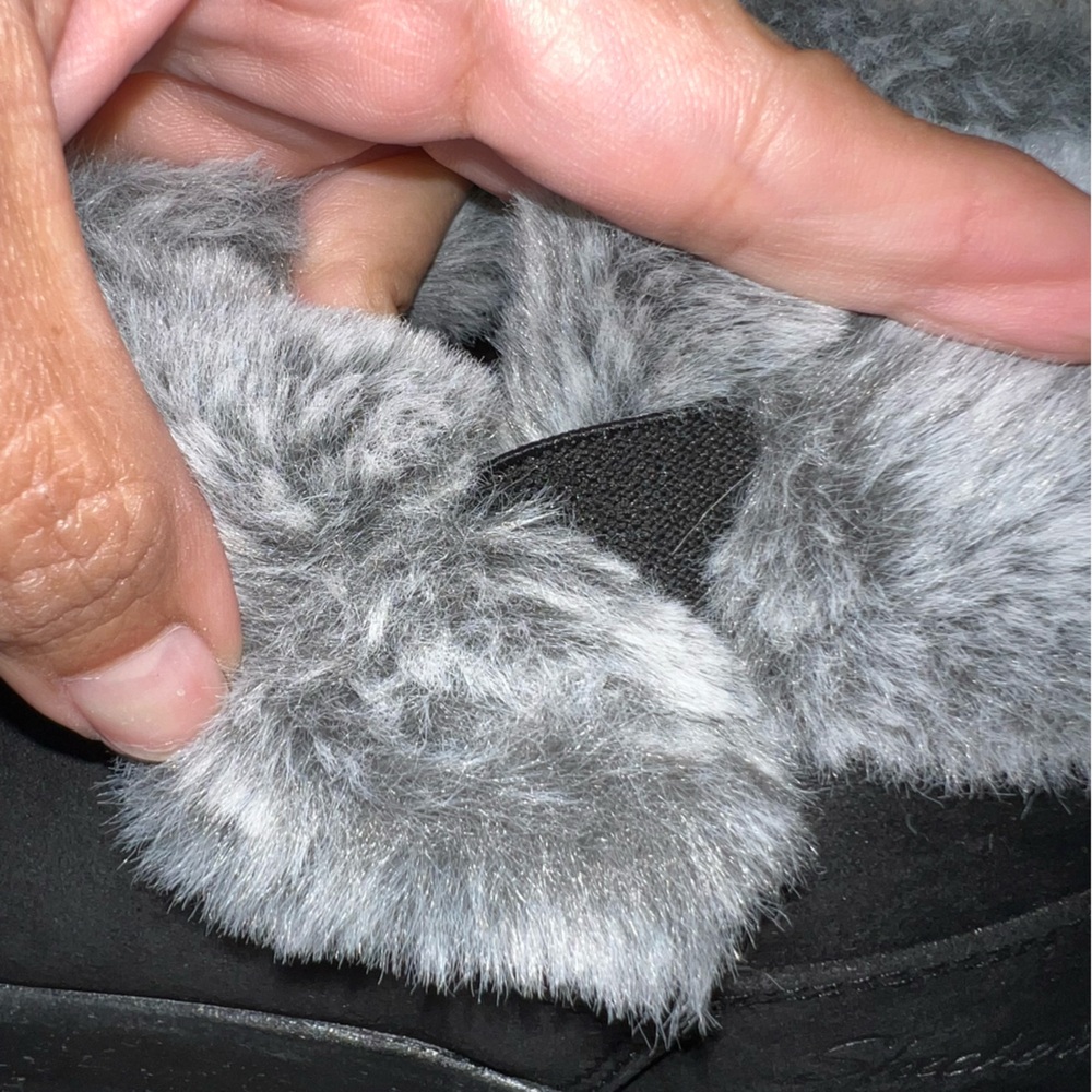 Skechers On the Go Winter Boots Women Black Bootie Faux Fur Lined Women’s Size 9 - Picture 9 of 10